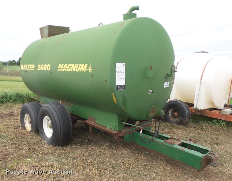 image for item DA6338 Balzer 2600 Magnum liquid manure spreader
