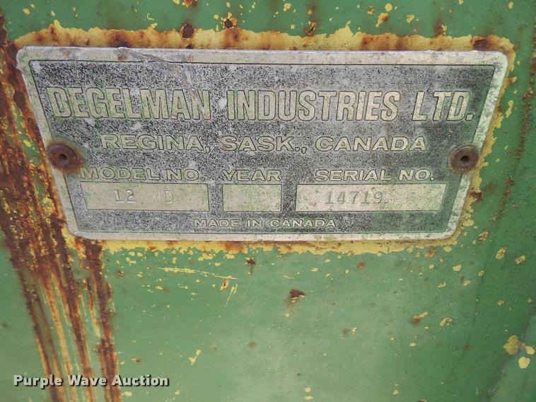 image for item DA6339 Degelman 12HD dozer blade