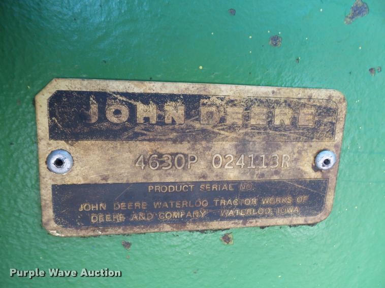 image for item DA6340 1976 John Deere 4630 tractor