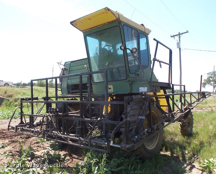 image for item DA6388 Shop built self-propelled sprayer
