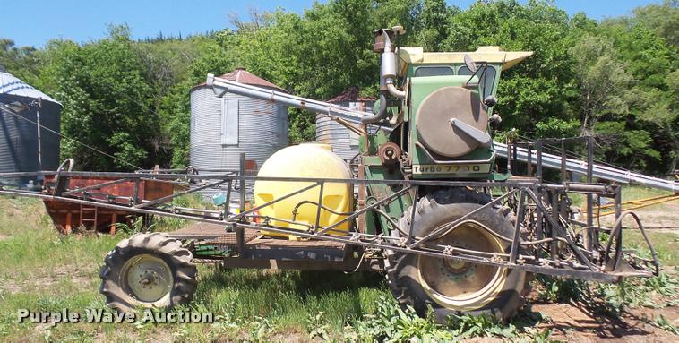 image for item DA6388 Shop built self-propelled sprayer