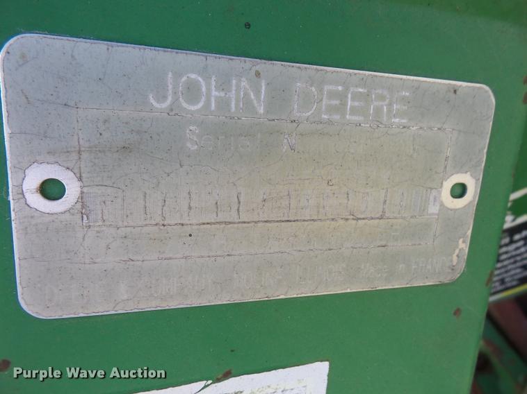 image for item DA6390 John Deere 275 disc mower