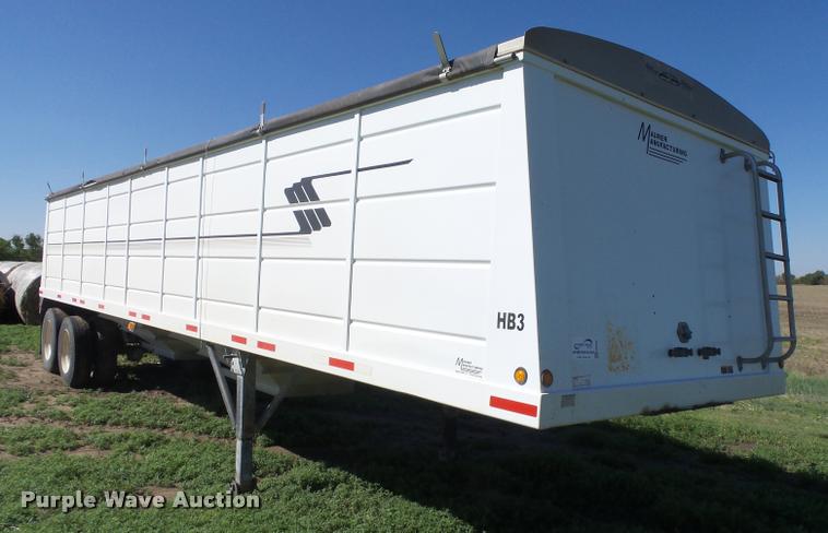image for item DB2565 2008 Maurer double hopper grain trailer