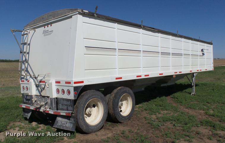 image for item DB2565 2008 Maurer double hopper grain trailer