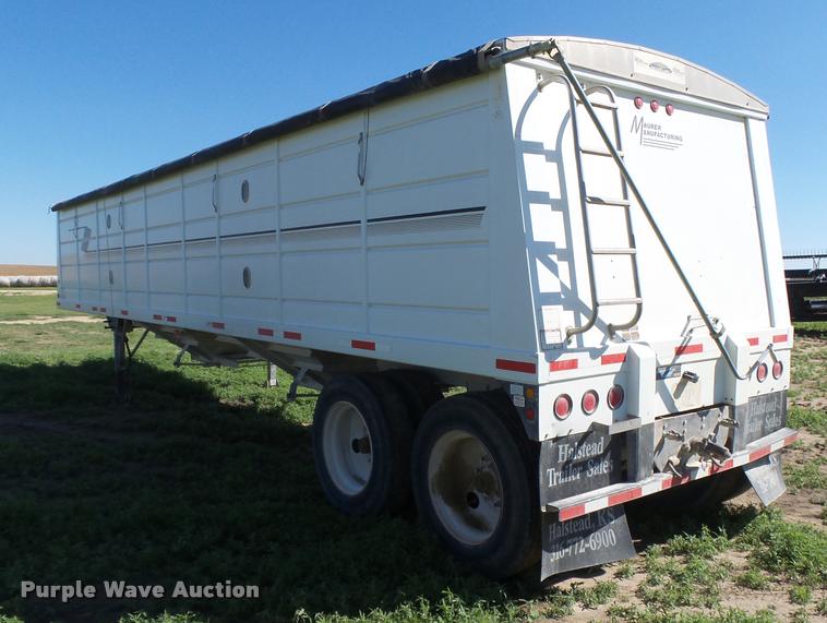 image for item DB2565 2008 Maurer double hopper grain trailer