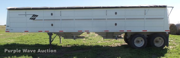 image for item DB2565 2008 Maurer double hopper grain trailer