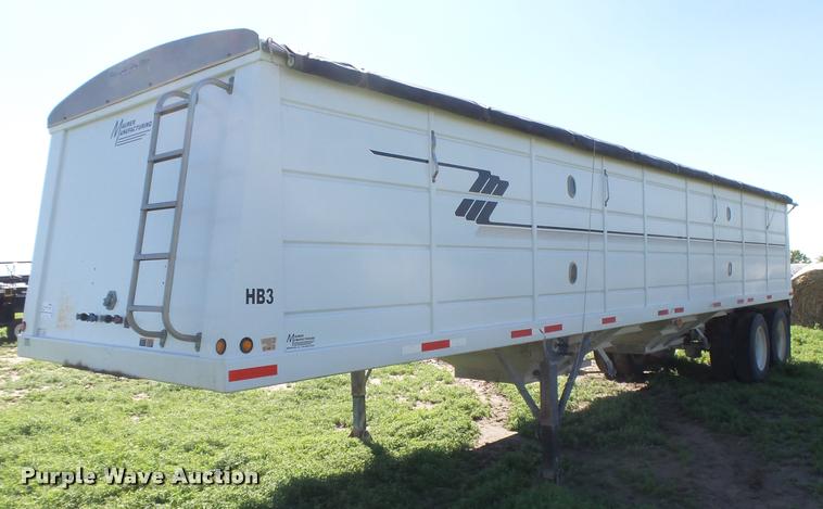 image for item DB2565 2008 Maurer double hopper grain trailer