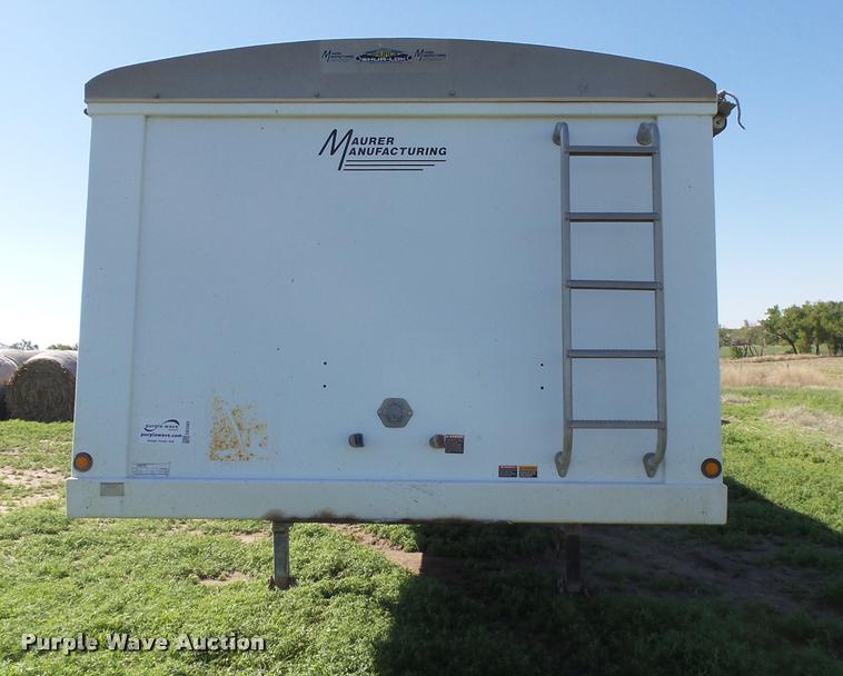 image for item DB2565 2008 Maurer double hopper grain trailer