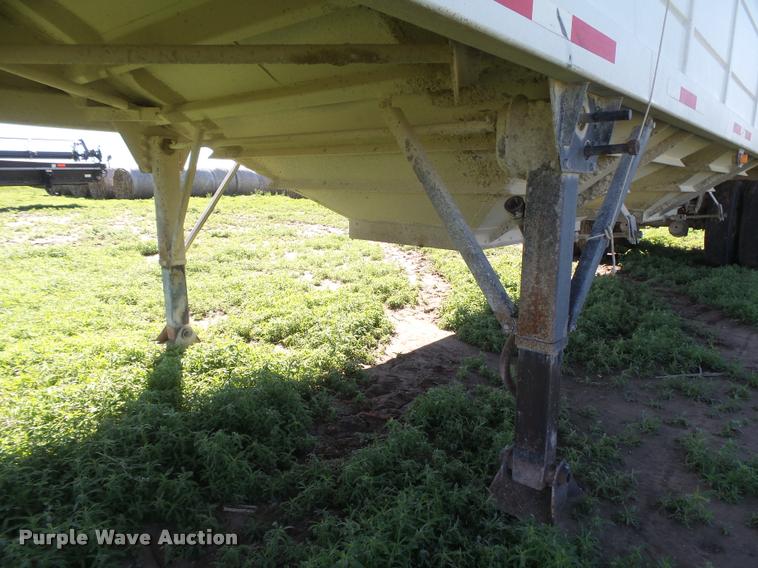 image for item DB2565 2008 Maurer double hopper grain trailer