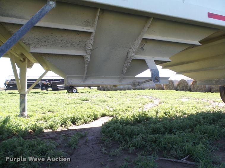 image for item DB2565 2008 Maurer double hopper grain trailer