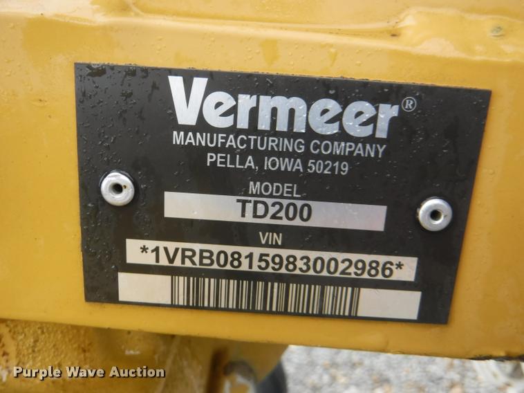 image for item DJ9162 Vermeer TD200 tedder