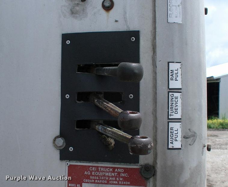 image for item DP9371 CEI A65 feed delivery bed