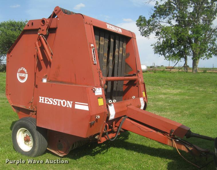 Hesston Round Baler 5580 Hesston Round Baler 5580