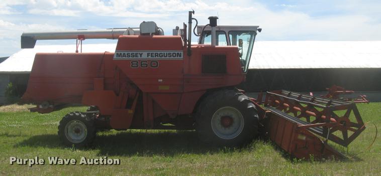 image for item L2332 1982 Massey-Ferguson 860 combine