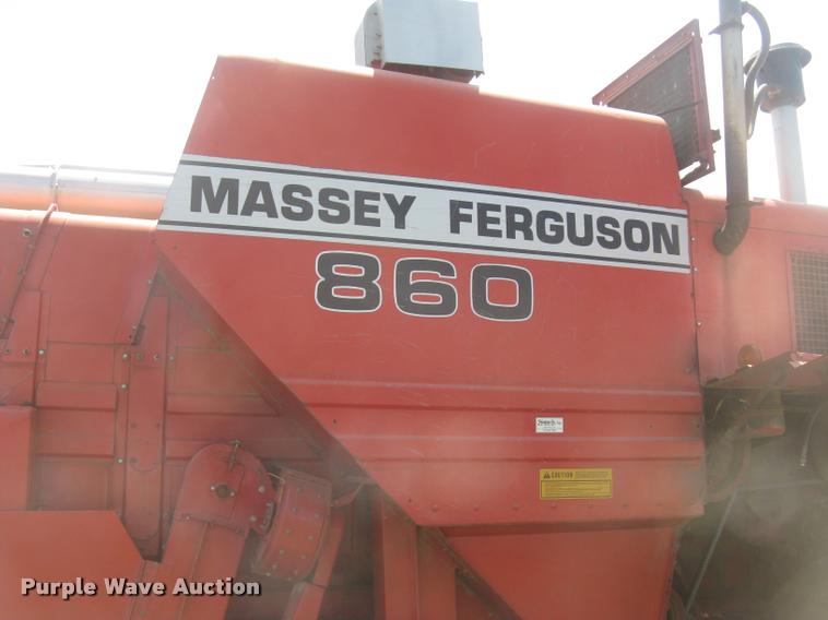 image for item L2332 1982 Massey-Ferguson 860 combine