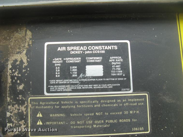 image for item L2338 1997 Ag-Chem TerraGator 1903 self-propelled applicator