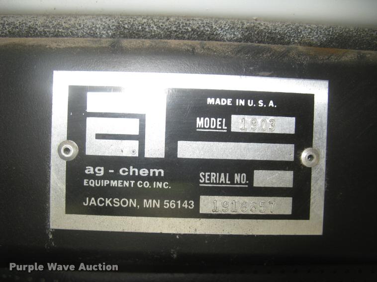 image for item L2338 1997 Ag-Chem TerraGator 1903 self-propelled applicator