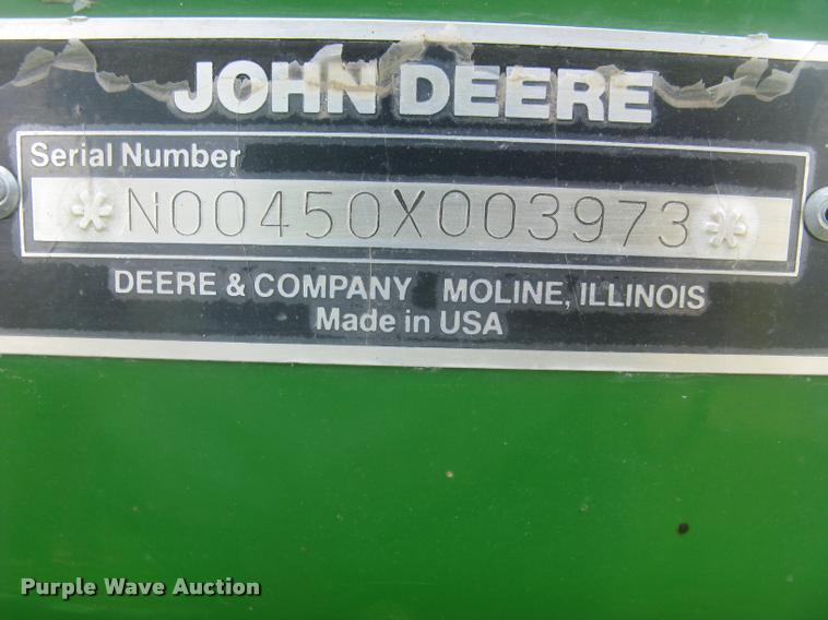 image for item L2342 John Deere 450 grain drill