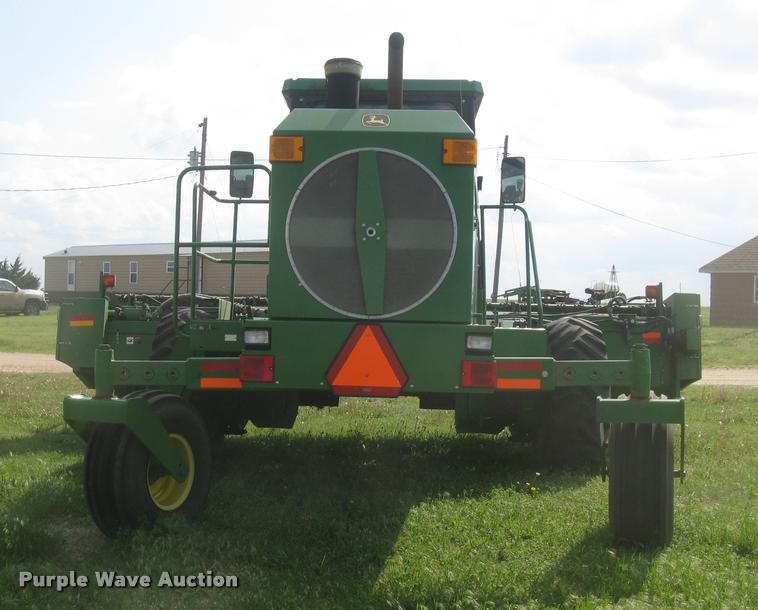 image for item L2343 2002 John Deere 4895 self-propelled windrower