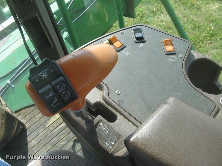 image for item L2343 2002 John Deere 4895 self-propelled windrower