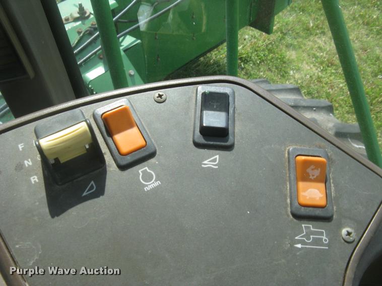 image for item L2343 2002 John Deere 4895 self-propelled windrower