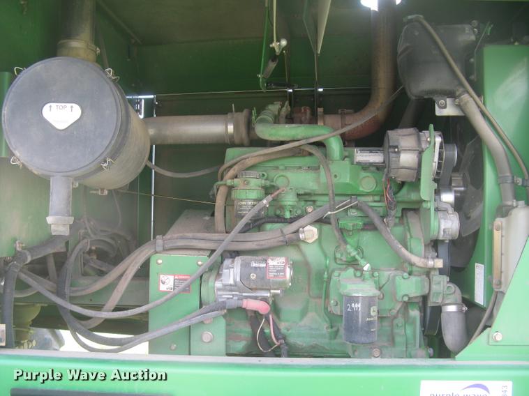 image for item L2343 2002 John Deere 4895 self-propelled windrower