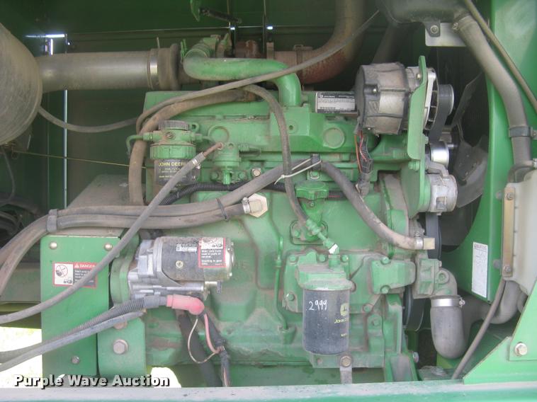 image for item L2343 2002 John Deere 4895 self-propelled windrower