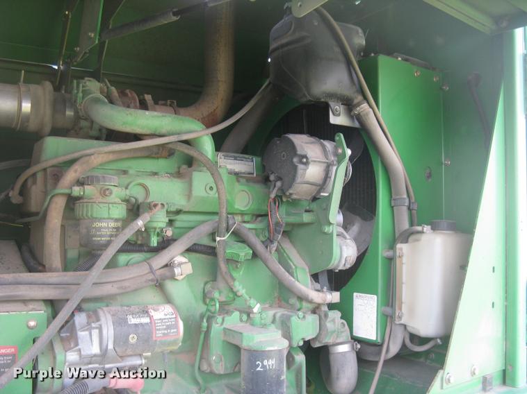 image for item L2343 2002 John Deere 4895 self-propelled windrower