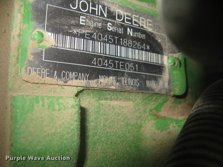 image for item L2343 2002 John Deere 4895 self-propelled windrower