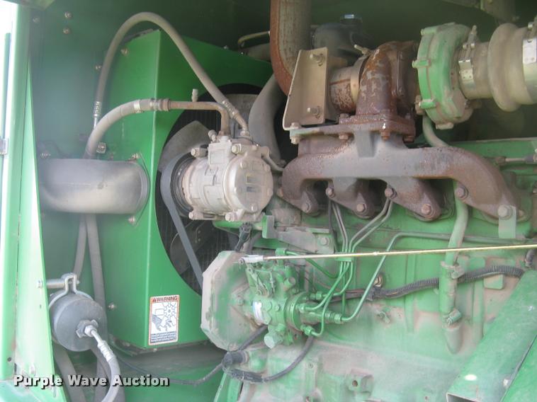 image for item L2343 2002 John Deere 4895 self-propelled windrower