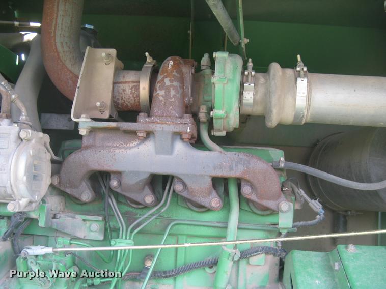 image for item L2343 2002 John Deere 4895 self-propelled windrower