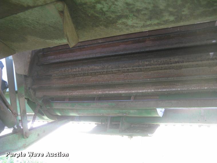 image for item L2343 2002 John Deere 4895 self-propelled windrower