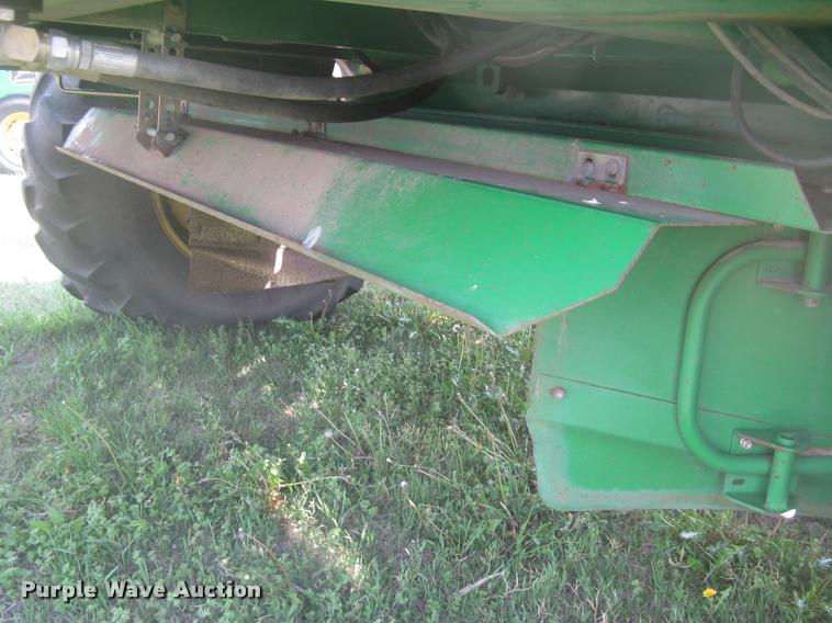 image for item L2343 2002 John Deere 4895 self-propelled windrower