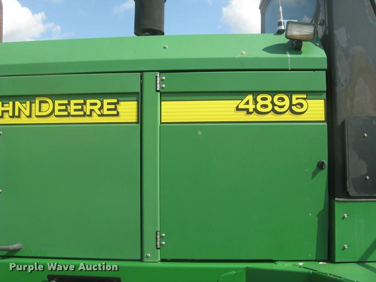 image for item L2343 2002 John Deere 4895 self-propelled windrower