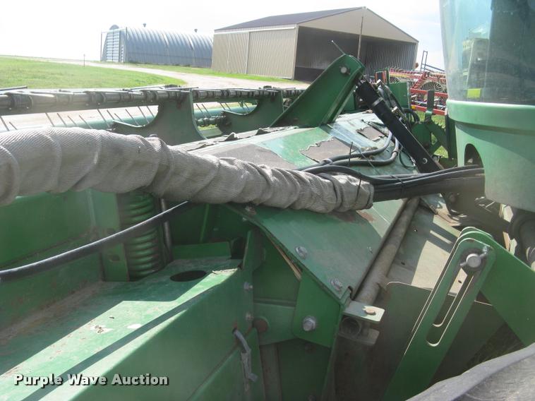 image for item L2343 2002 John Deere 4895 self-propelled windrower