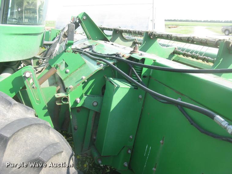 image for item L2343 2002 John Deere 4895 self-propelled windrower