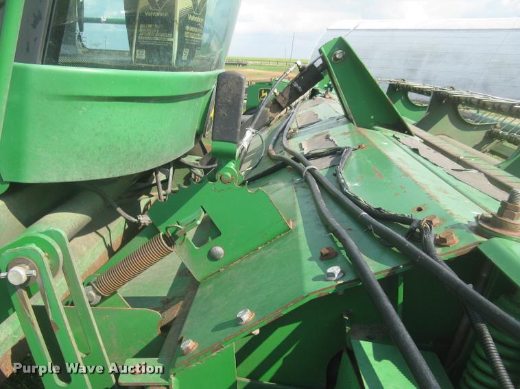 image for item L2343 2002 John Deere 4895 self-propelled windrower