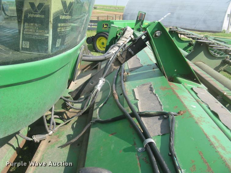image for item L2343 2002 John Deere 4895 self-propelled windrower
