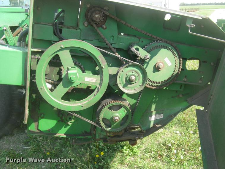 image for item L2343 2002 John Deere 4895 self-propelled windrower