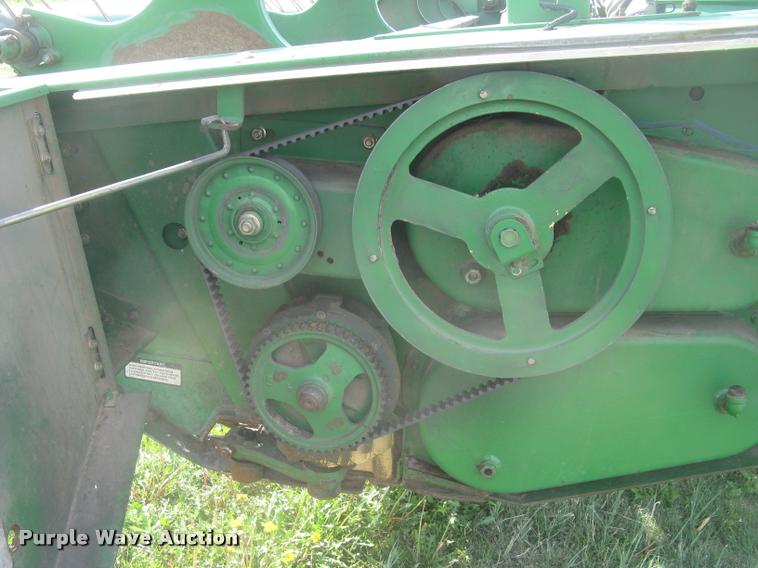 image for item L2343 2002 John Deere 4895 self-propelled windrower