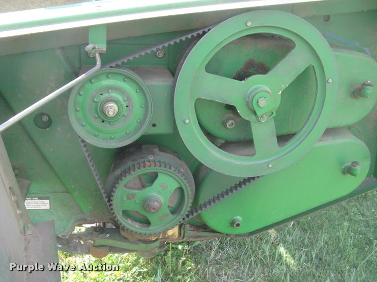 image for item L2343 2002 John Deere 4895 self-propelled windrower