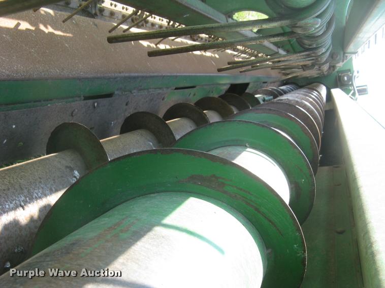 image for item L2343 2002 John Deere 4895 self-propelled windrower