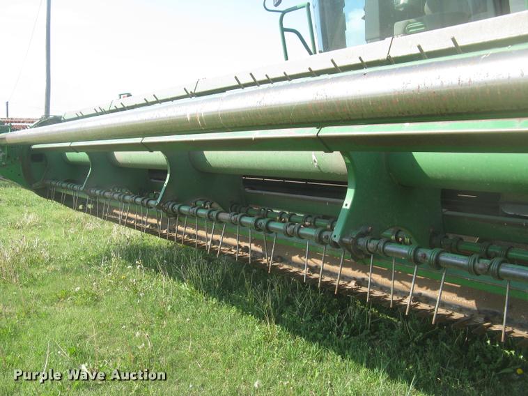 image for item L2343 2002 John Deere 4895 self-propelled windrower