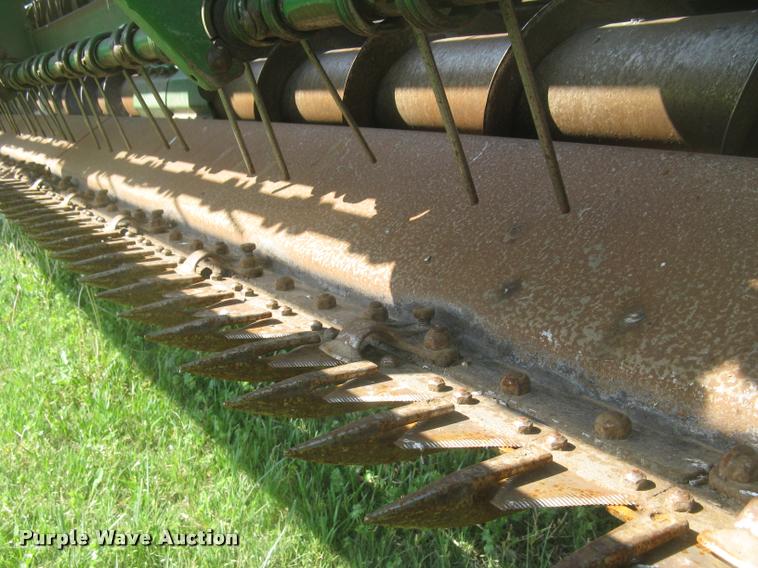 image for item L2343 2002 John Deere 4895 self-propelled windrower