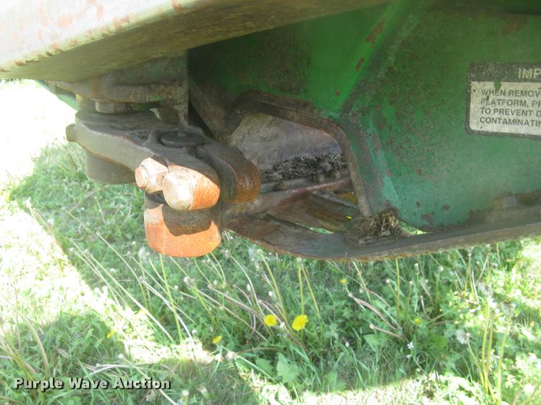 image for item L2343 2002 John Deere 4895 self-propelled windrower