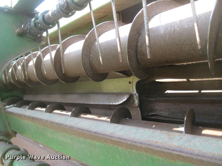 image for item L2343 2002 John Deere 4895 self-propelled windrower