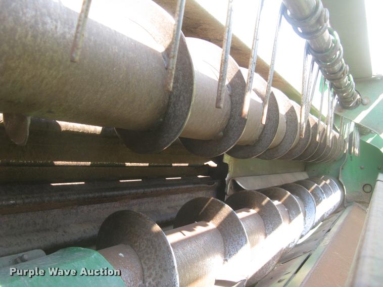 image for item L2343 2002 John Deere 4895 self-propelled windrower