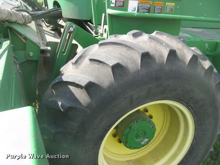 image for item L2343 2002 John Deere 4895 self-propelled windrower