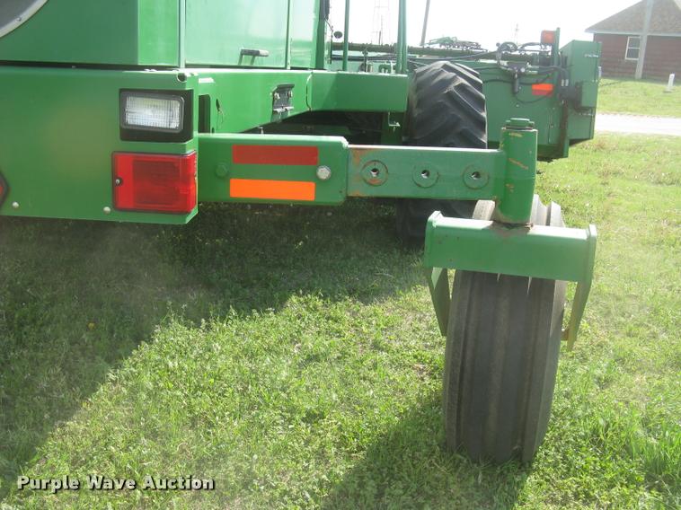 image for item L2343 2002 John Deere 4895 self-propelled windrower