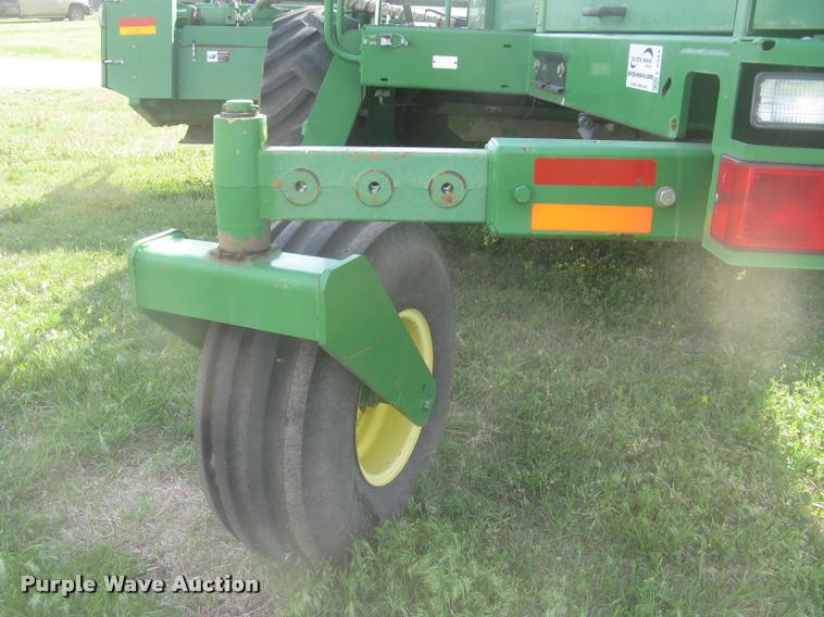 image for item L2343 2002 John Deere 4895 self-propelled windrower